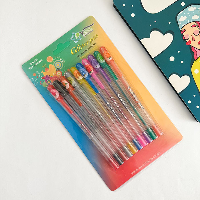 روان نویس اکلیلی 10رنگ میوه ای