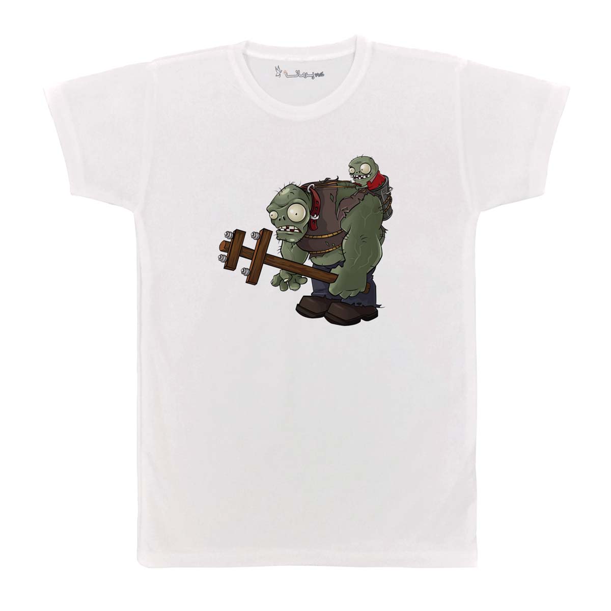 تی شرت بچگانه پرمانه طرح Plants vs Zombies کد pmt.2700