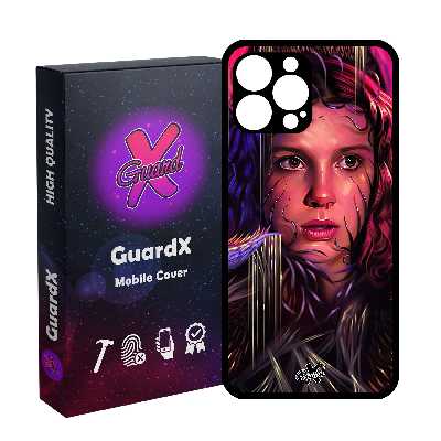 کاور گارد ایکس طرح Stranger Things مدل Glass10462 مناسب برای گوشی موبایل اپل iPhone 13 Pro Max