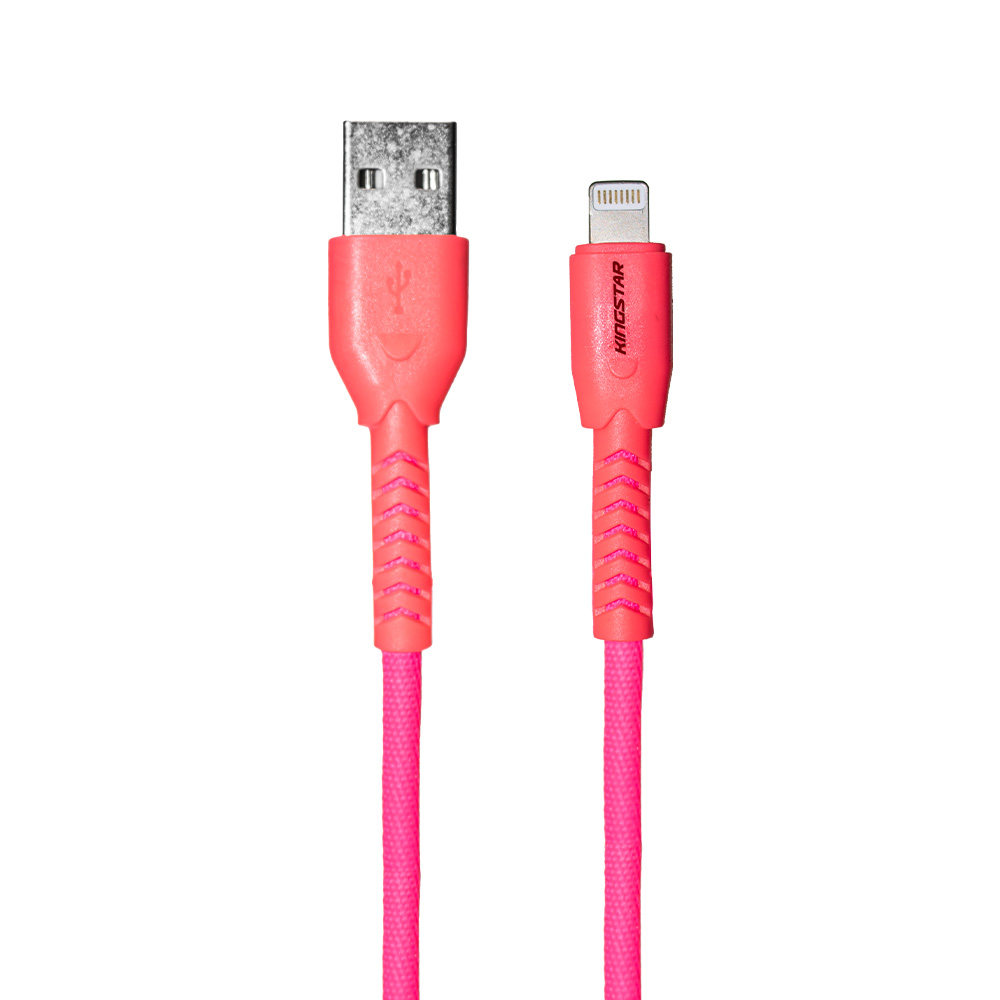 کابل تبدیل USB به لایتنینگ کینگ استار مدل K106i طول 1 lمتر
