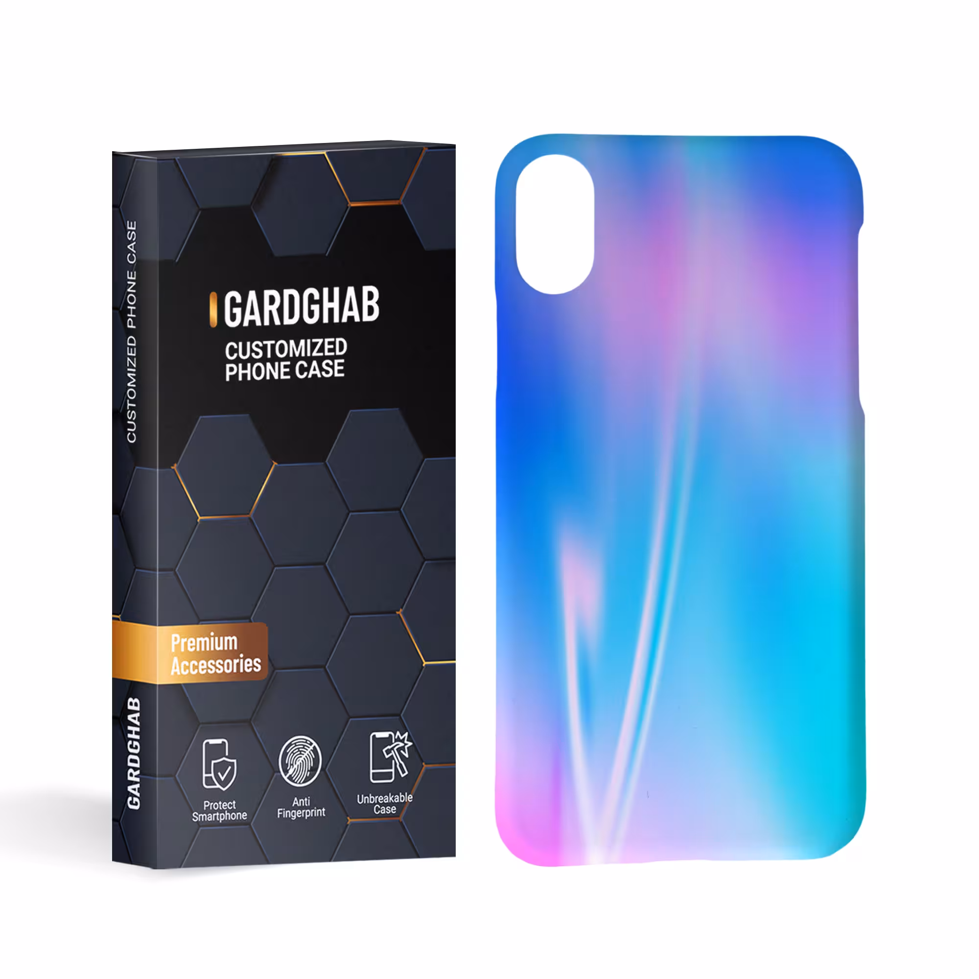 کاور گارد قاب مدل ساده مناسب برای گوشی موبایل اپل iphone x/xs