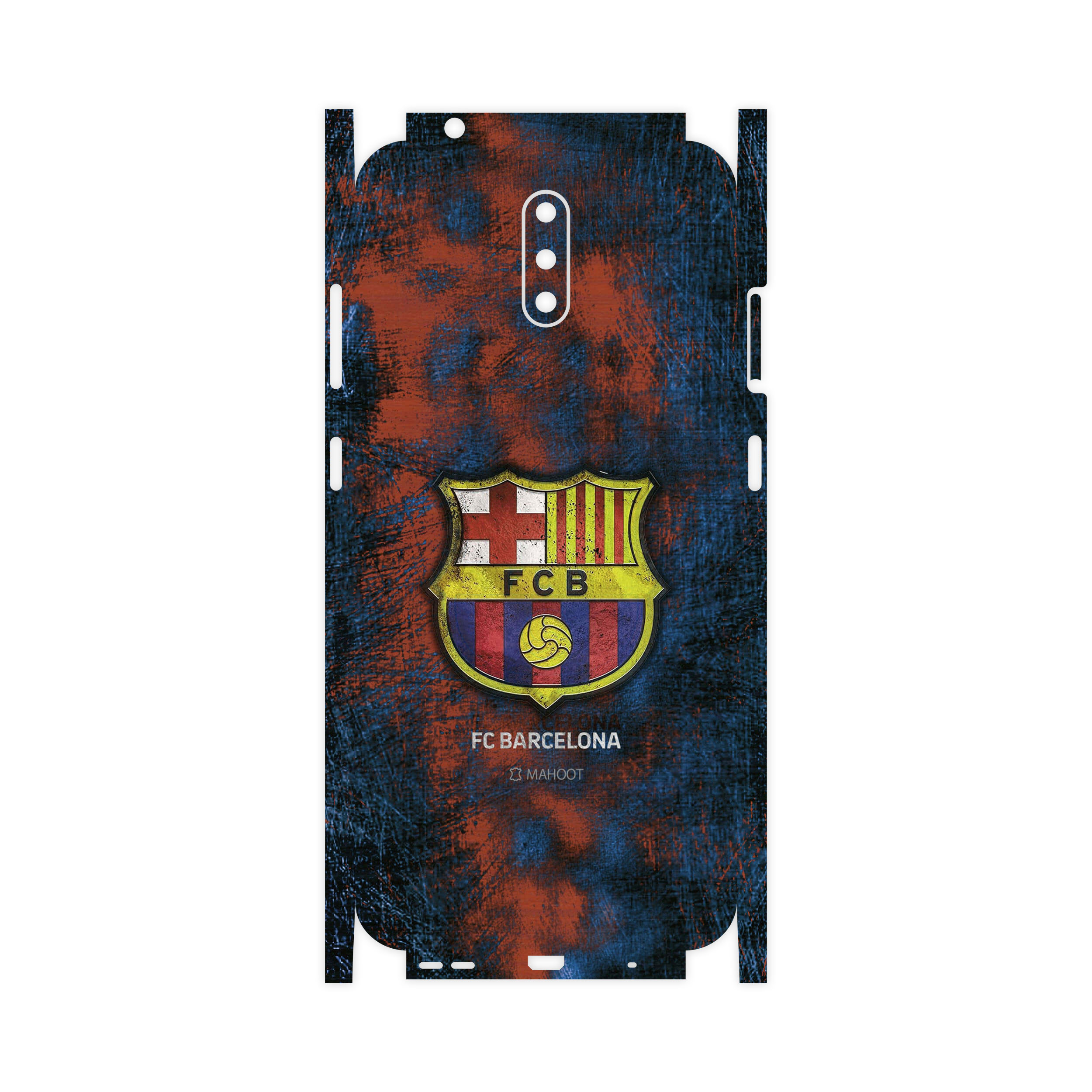 برچسب پوششی ماهوت مدل BARCELONA-FC-2-FullSkin مناسب برای گوشی موبایل نوکیا 2.3