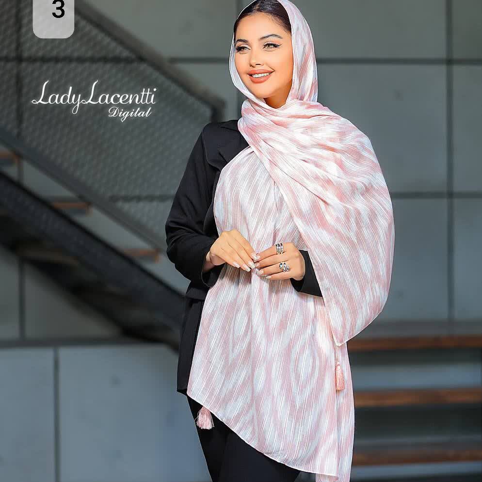 شال زنانه نخی