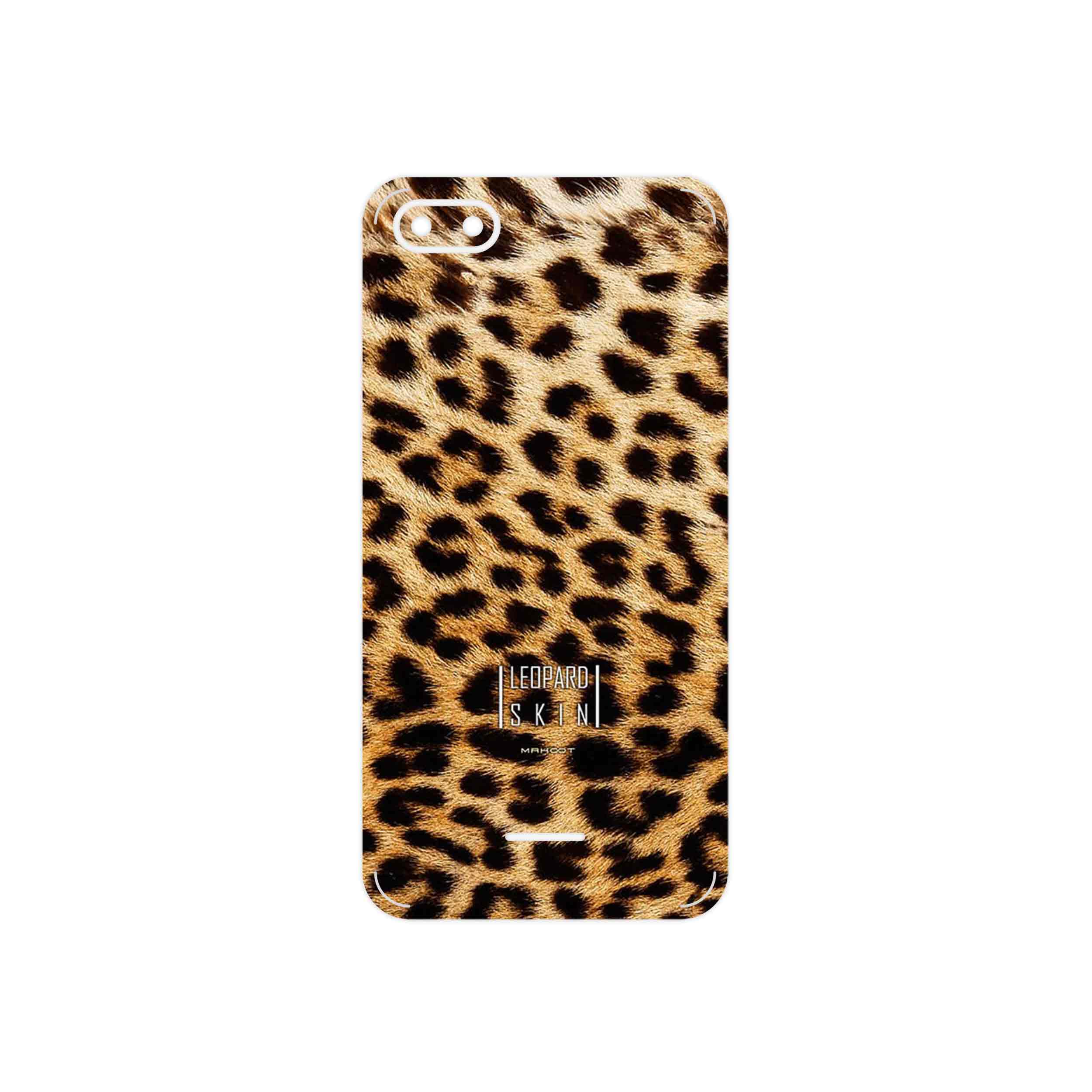 برچسب پوششی ماهوت مدل Leopard Skin مناسب برای گوشی موبایل شیائومی Redmi 6A