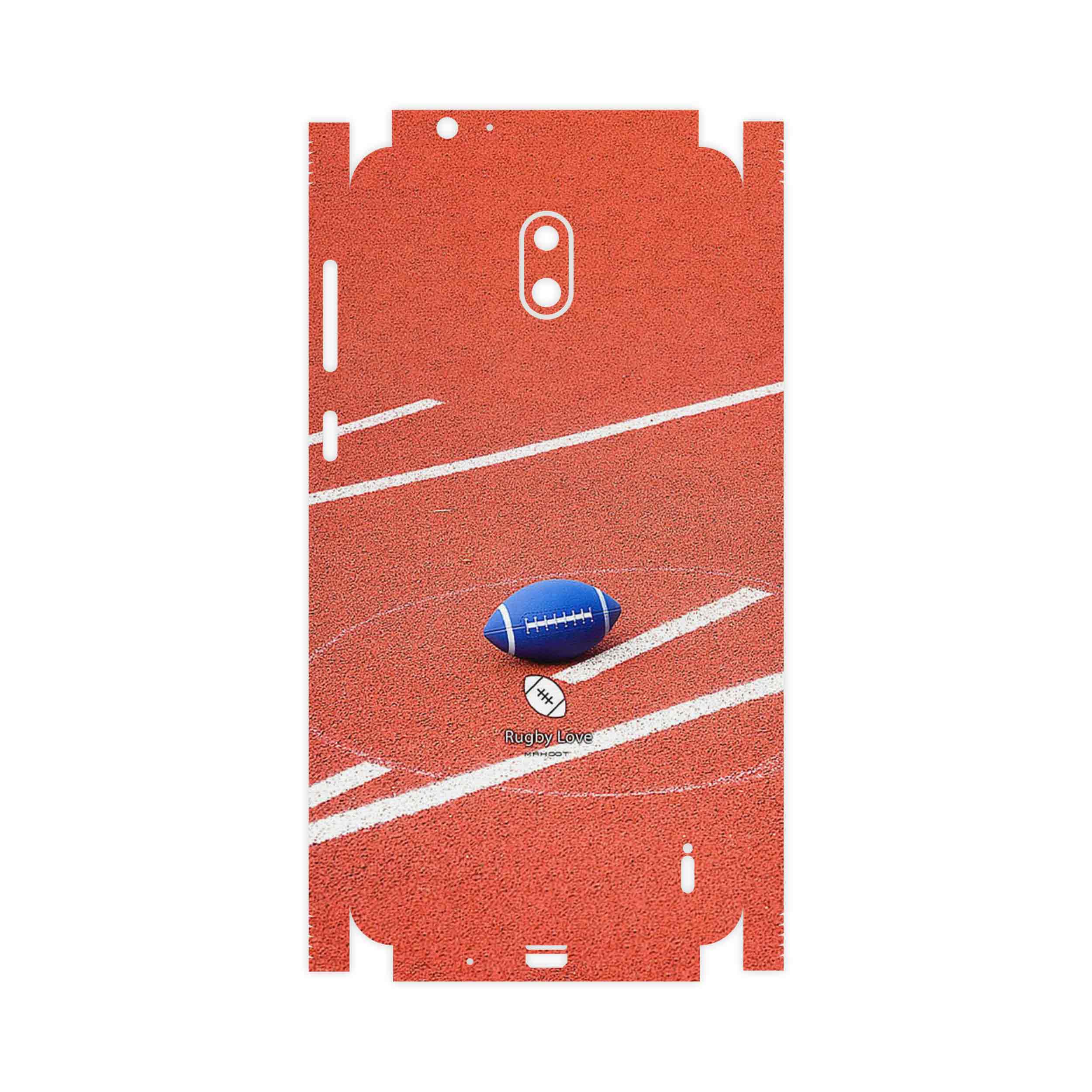 برچسب پوششی ماهوت مدل Rugby football-FullSkin مناسب برای گوشی موبایل نوکیا 2