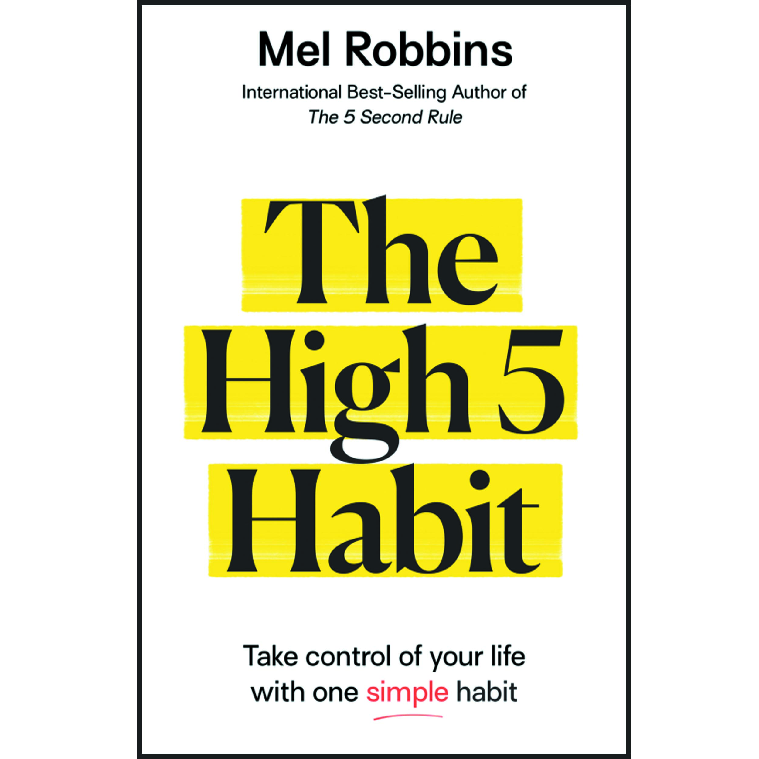 کتاب the high 5 habit اثر Mel Robbins انتشارات Hay House