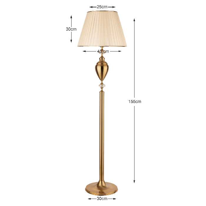 آباژور ایستاده کارنتیس مدل گیلدا بال KT-012