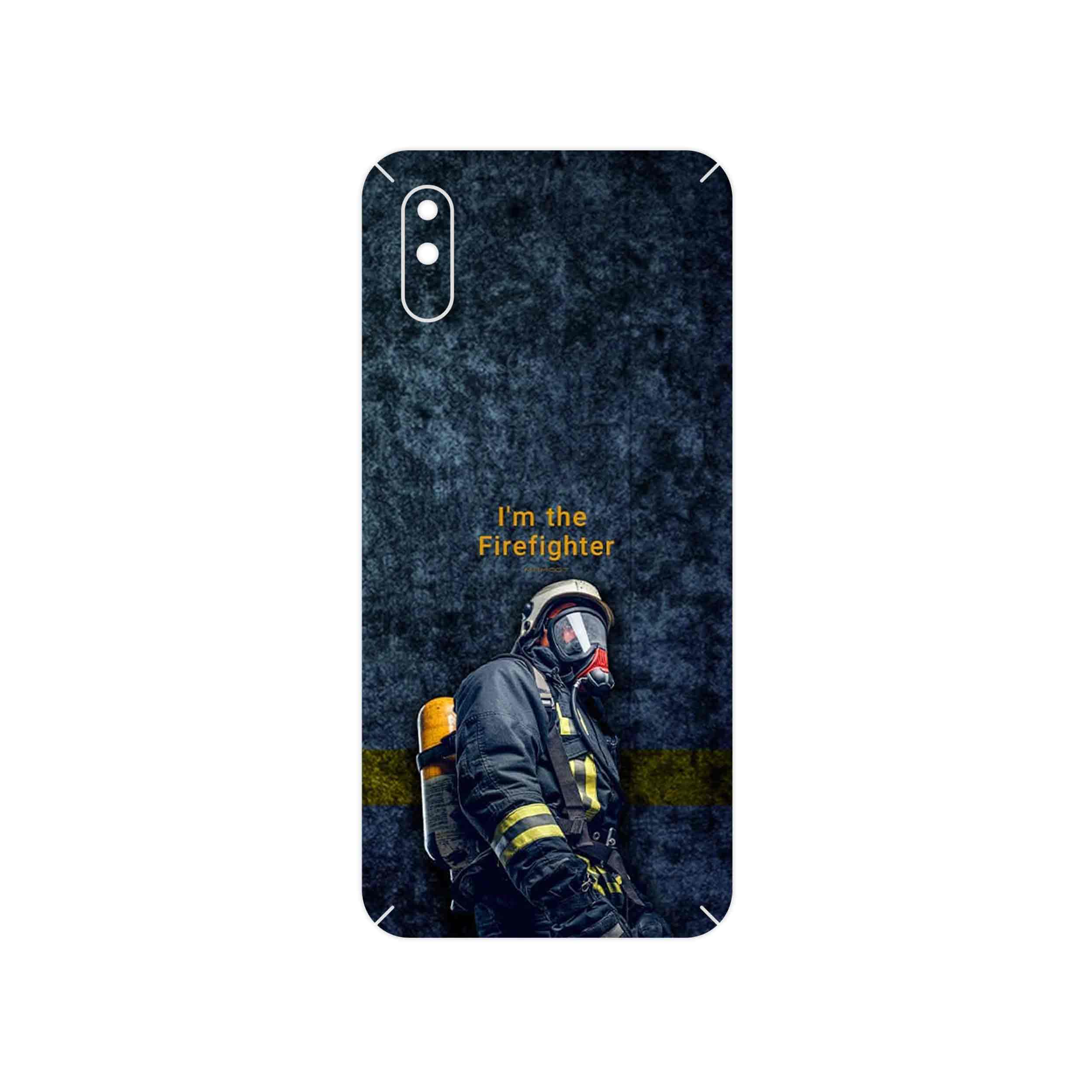 برچسب پوششی ماهوت مدل Firefighter مناسب برای گوشی موبایل آنر 9A