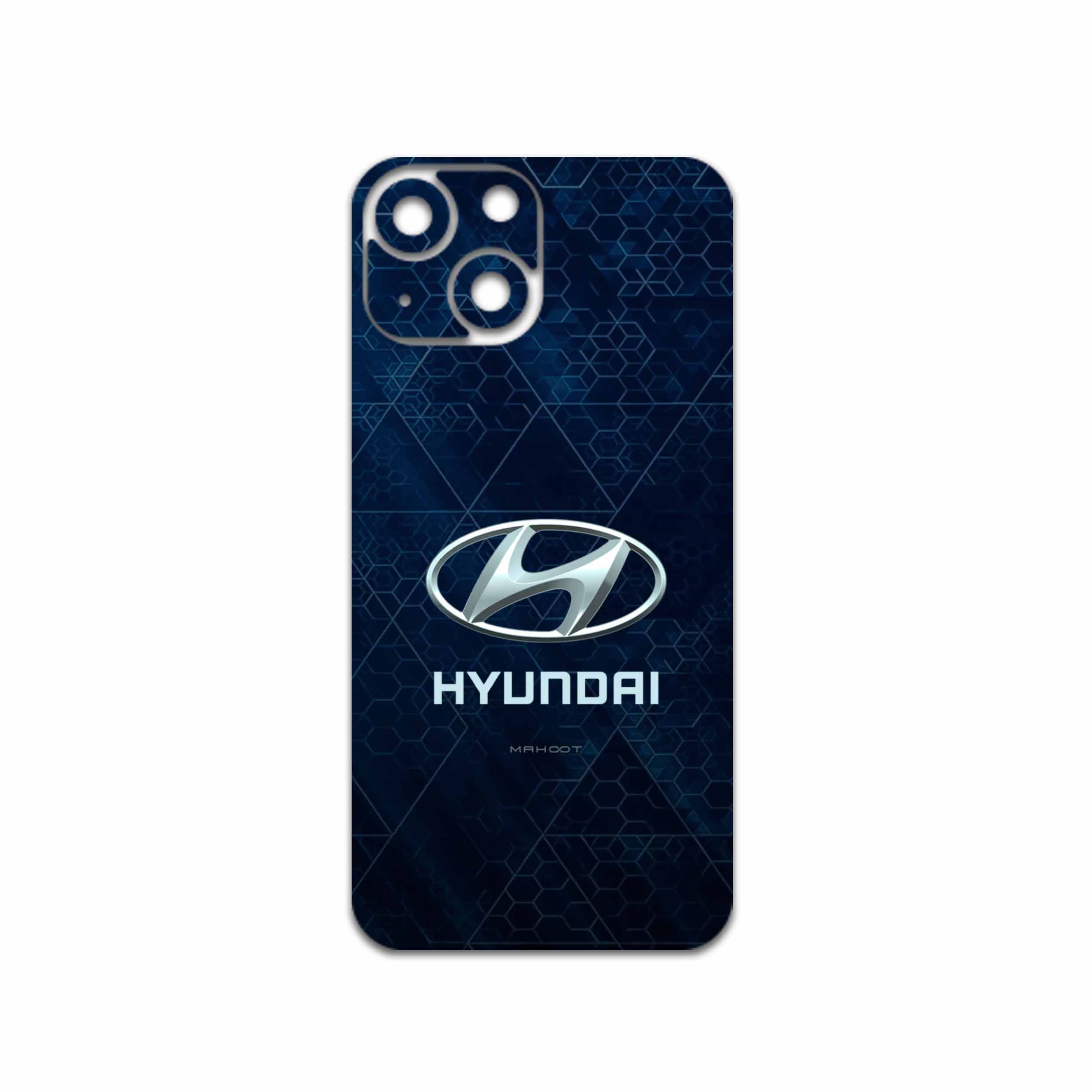 برچسب پوششی ماهوت مدل Hyundai-Logo مناسب برای گوشی موبایل اپل iPhone 13 Mini