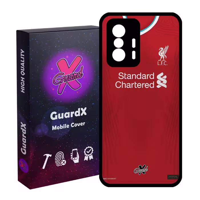 کاور گارد ایکس طرح Liverpool مدل Glass10252 مناسب برای گوشی موبایل شیائومی 11T Pro / 11T