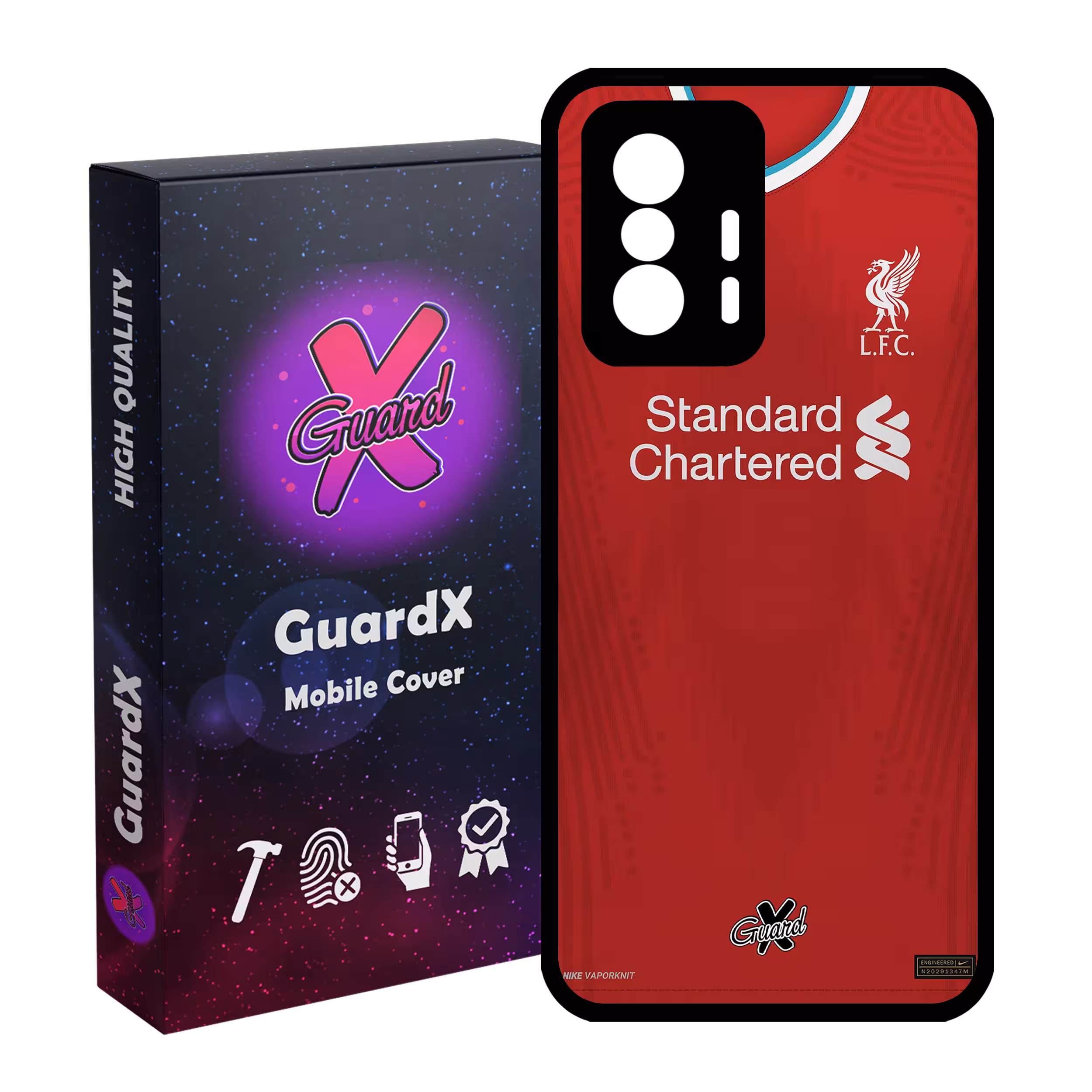 کاور گارد ایکس طرح Liverpool مدل Glass10252 مناسب برای گوشی موبایل شیائومی 11T Pro / 11T