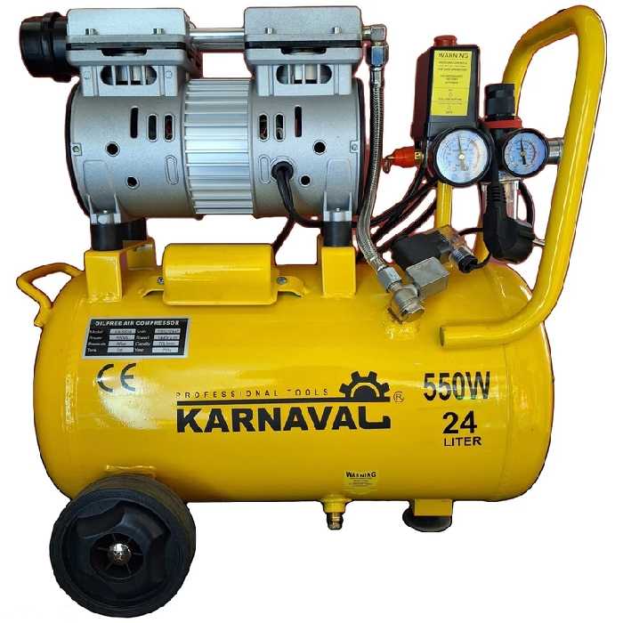 کمپرسورباد کارناوال مدل 24L ظرفیت 24 لیتر