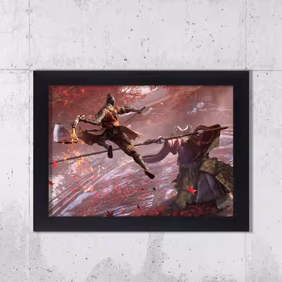 تابلو طرح Sekiro مدل 116bمجموعه 3 عددی