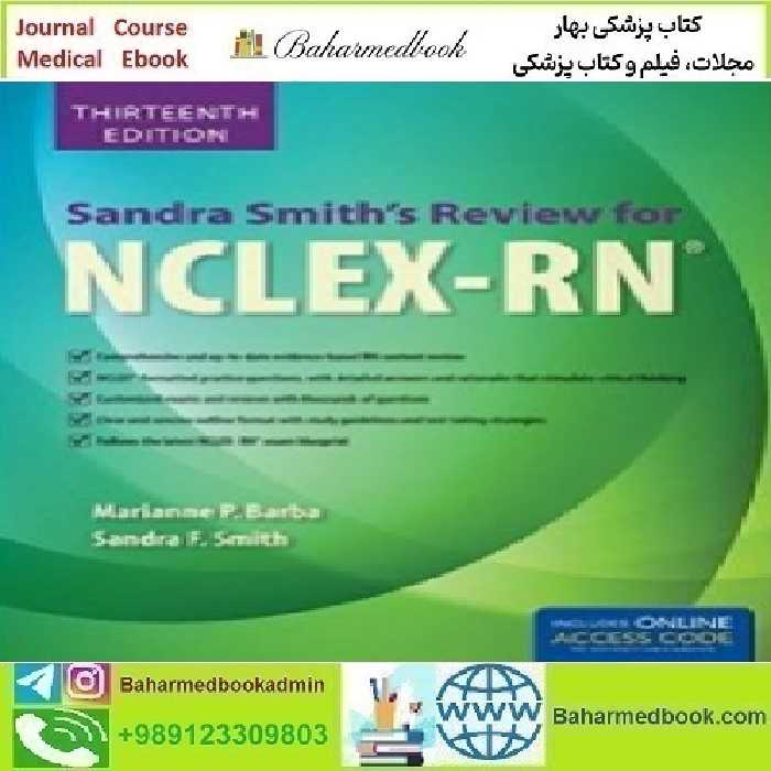 Sandra Smith&#039;s Review for NCLEX RN® 2016 TRUE PDF price 1€ - کتاب پزشکی بهار