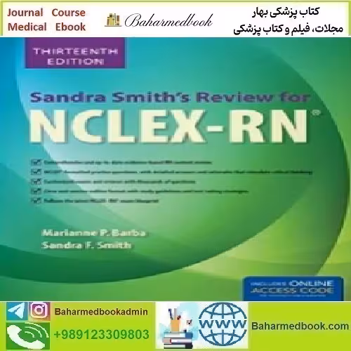 Sandra Smith's Review for NCLEX RN® 2016 TRUE PDF price 1€ - کتاب پزشکی بهار