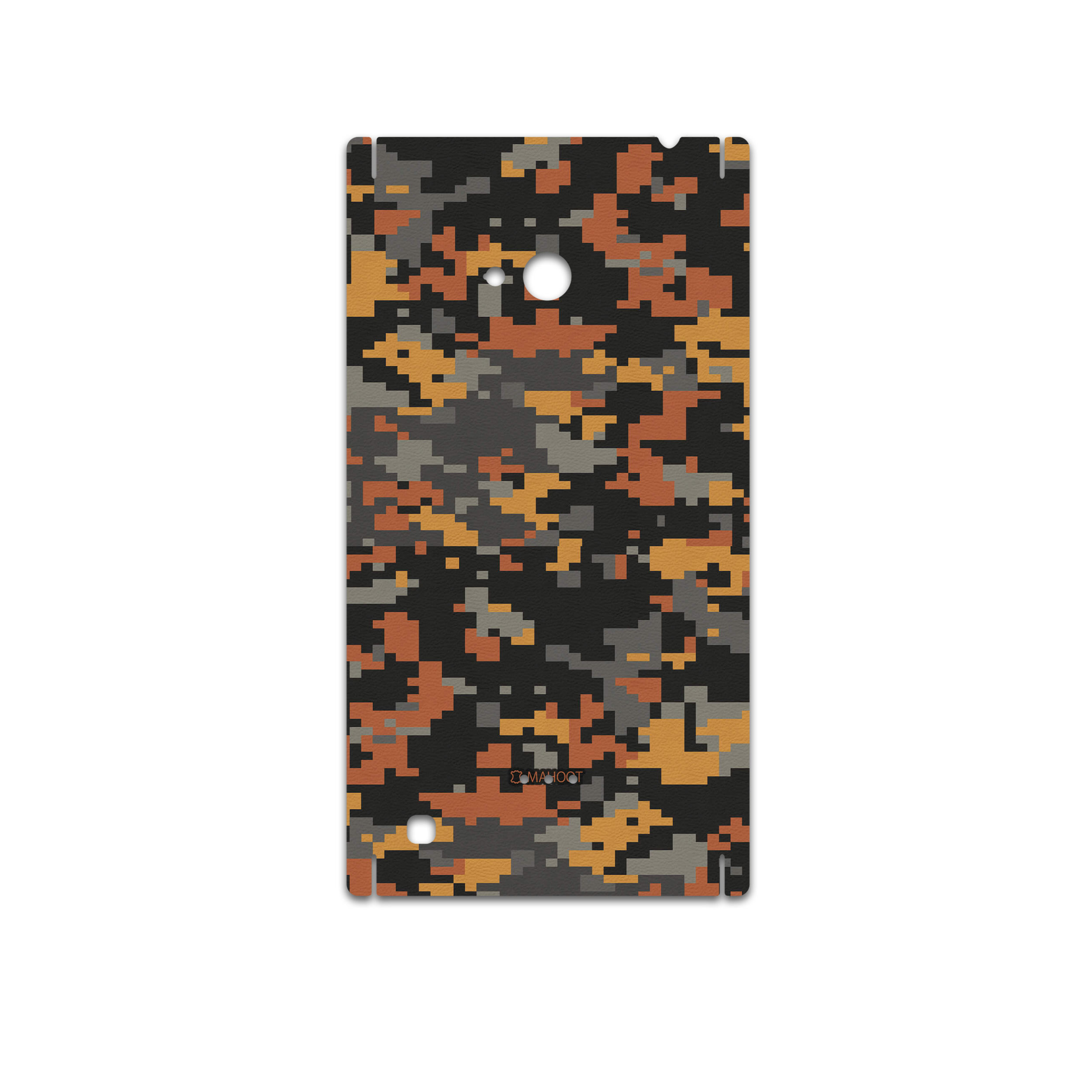 برچسب پوششی ماهوت مدل Army-Autumn-pixel مناسب برای گوشی موبایل نوکیا Lumia 720