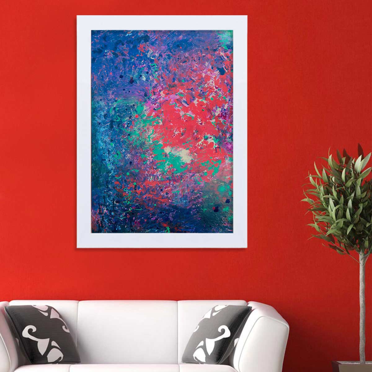 تابلو گالری استاربوی طرح مفهومی مدل هنری HL216