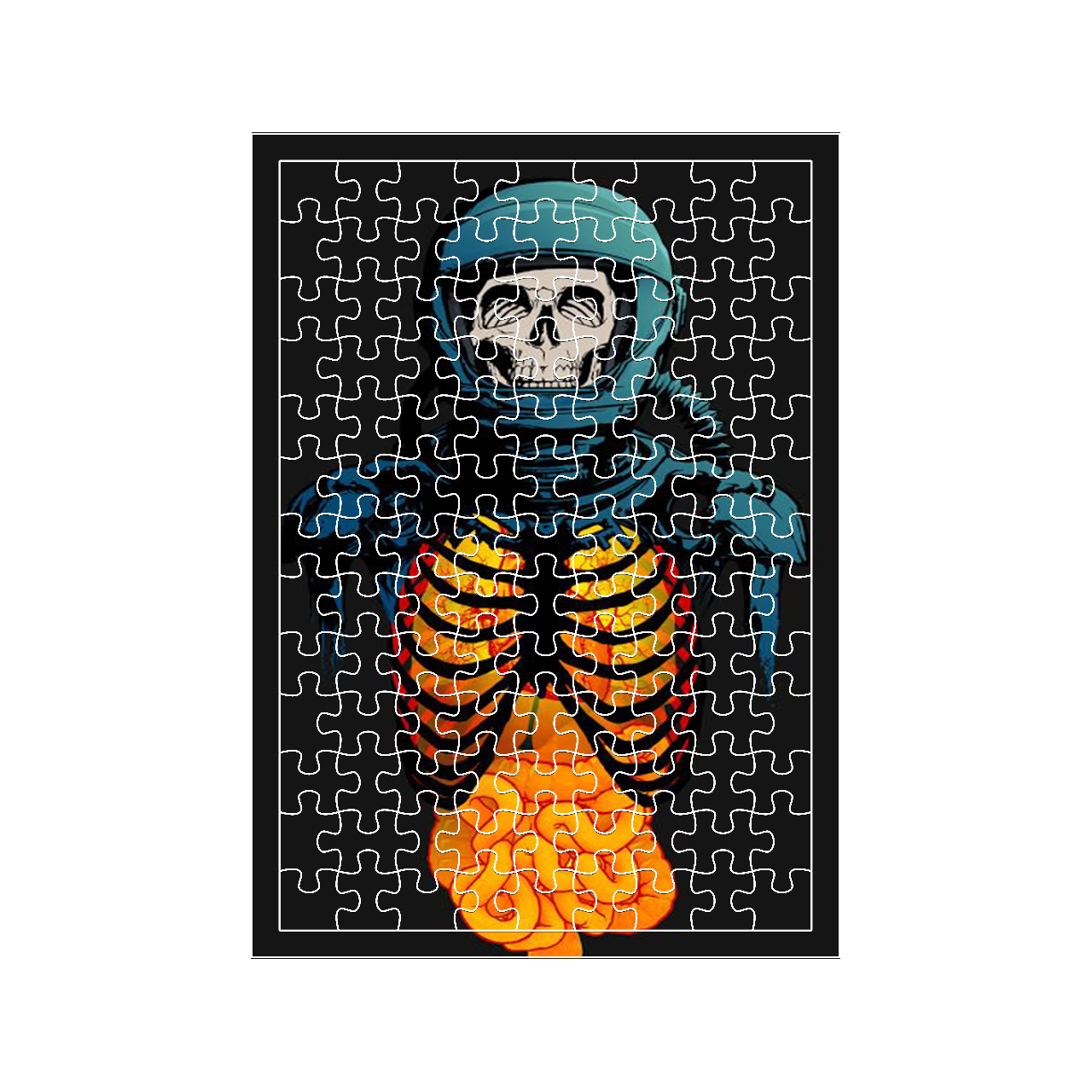 پازل 117 تکه مدل اسکلت کد 1614