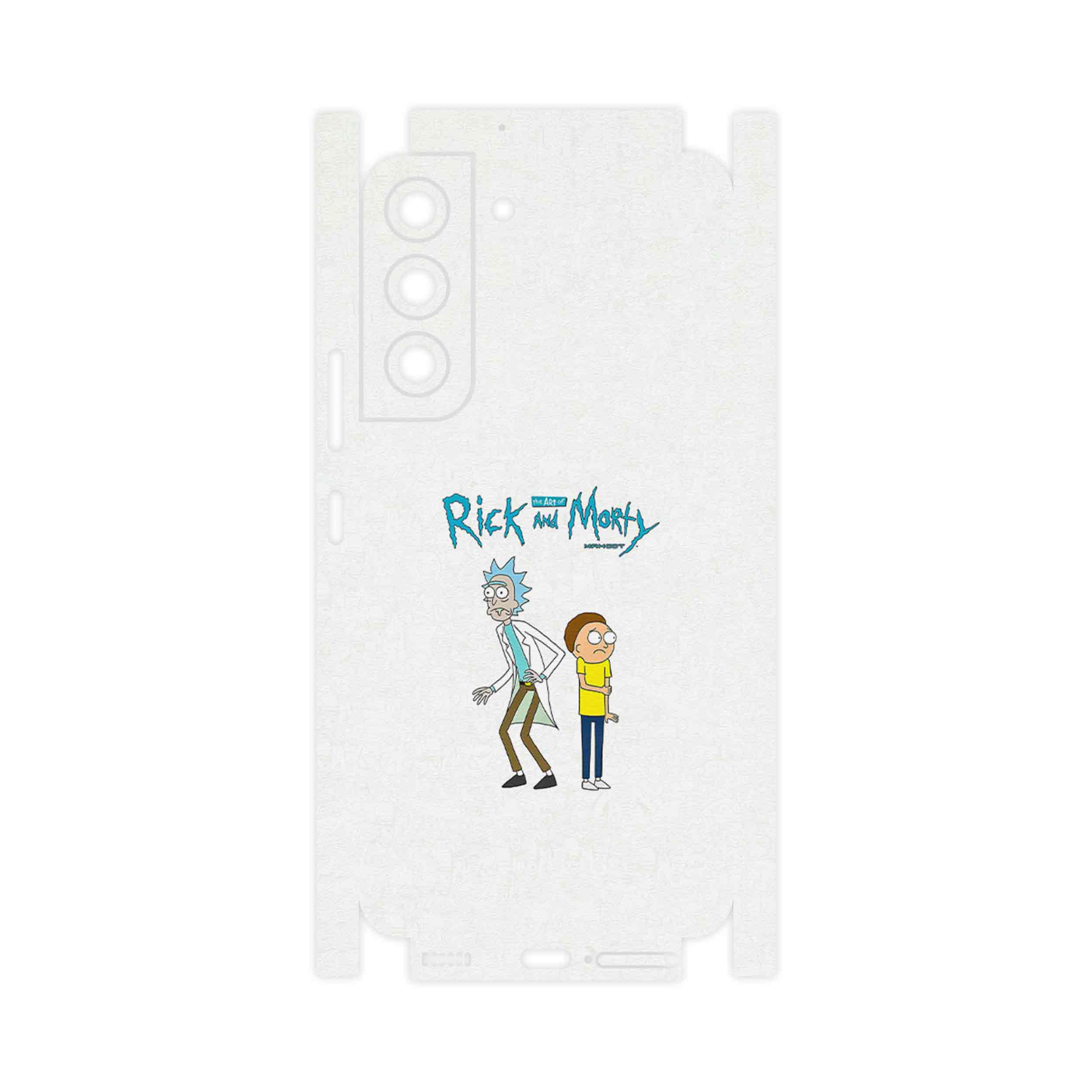 برچسب پوششی ماهوت مدل Rick and Morty-FullSkin مناسب برای گوشی موبایل سامسونگ Galaxy S22 5G