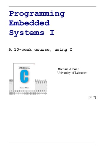 خرید و دانلود نسخه کامل کتاب Programming embedded systems in C and C