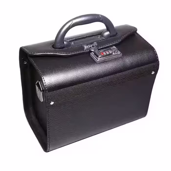 کیف تجهیزات پزشکی چرمی قفل دار