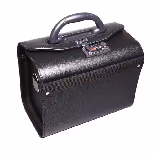 کیف تجهیزات پزشکی چرمی قفل دار