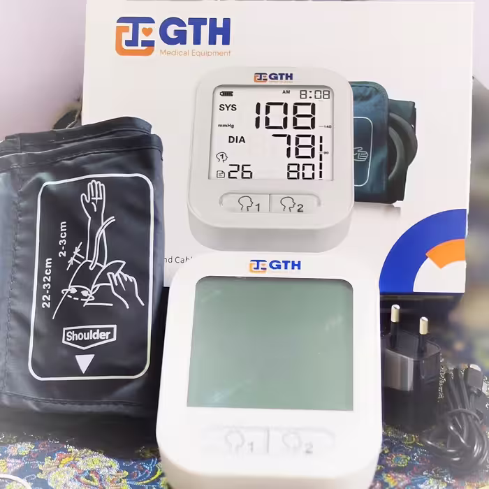 فشارسنج دیجیتال سخنگو صفحه رنگی دو کاربرهGT732