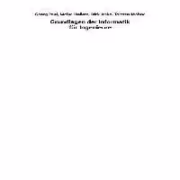 خرید و دانلود نسخه کامل کتاب Grundlagen der Informatik für Ingenieure: Eine Einführung mit C/C