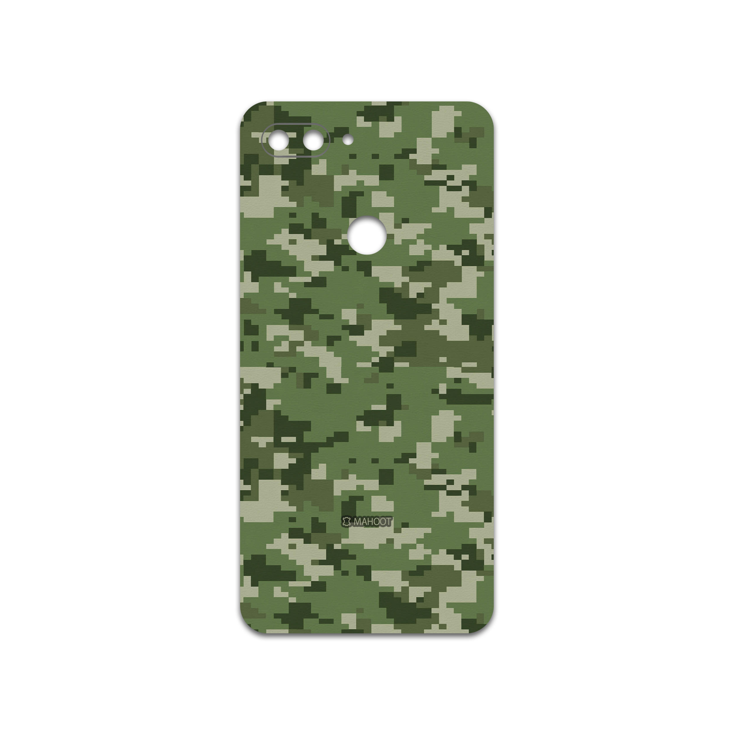 برچسب پوششی ماهوت مدل Army-Green-Pixel مناسب برای گوشی موبایل شیائومی Mi 8 Lite