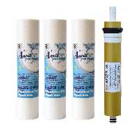 فیلتر دستگاه تصفیه کننده آب آکوا پیورست مدل Gold800 مجموعه 4 عددی