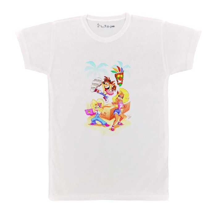 تی شرت بچگانه پرمانه طرح کراش کد pmt.2090