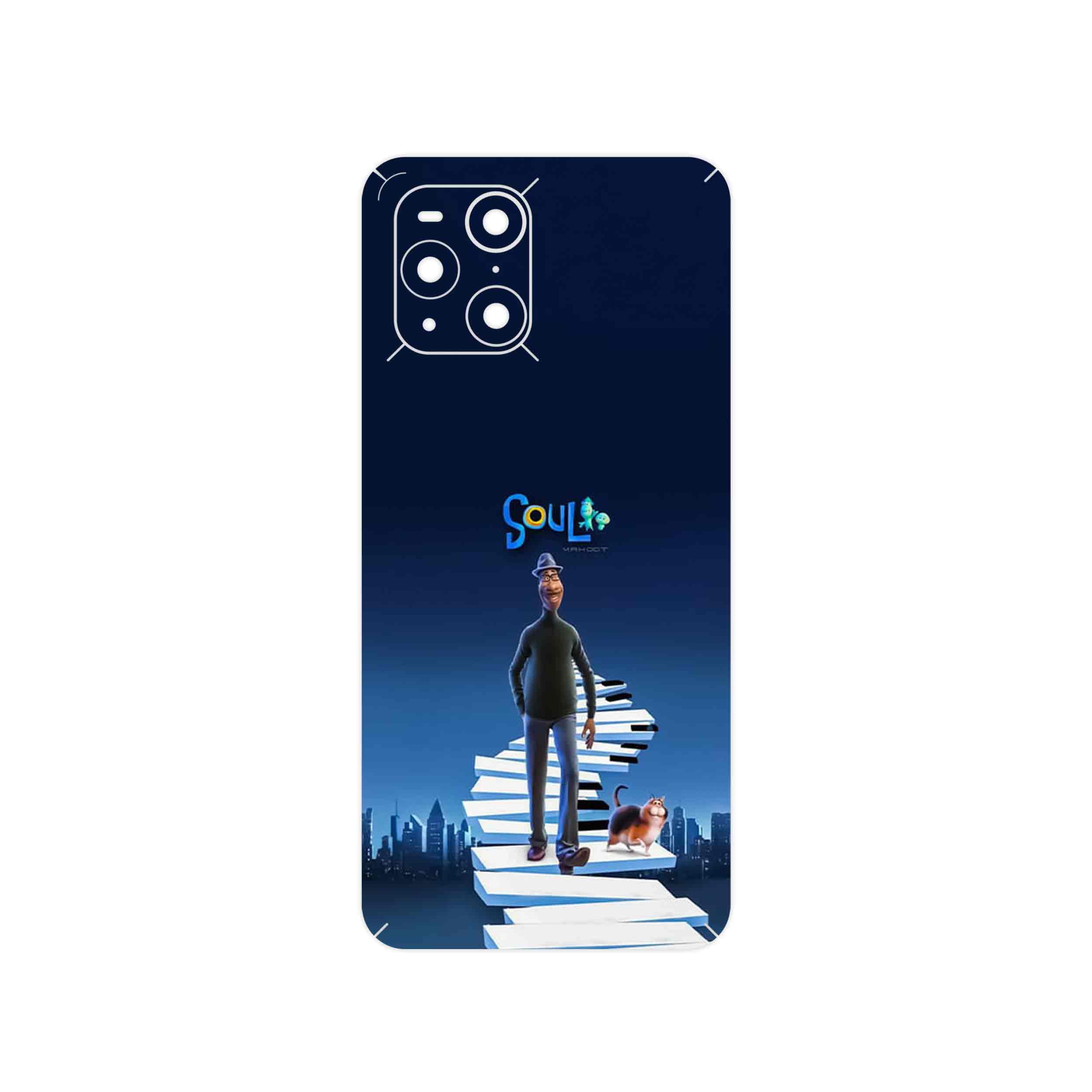 برچسب پوششی ماهوت مدل soul مناسب برای گوشی موبایل اپو Find X3 Pro