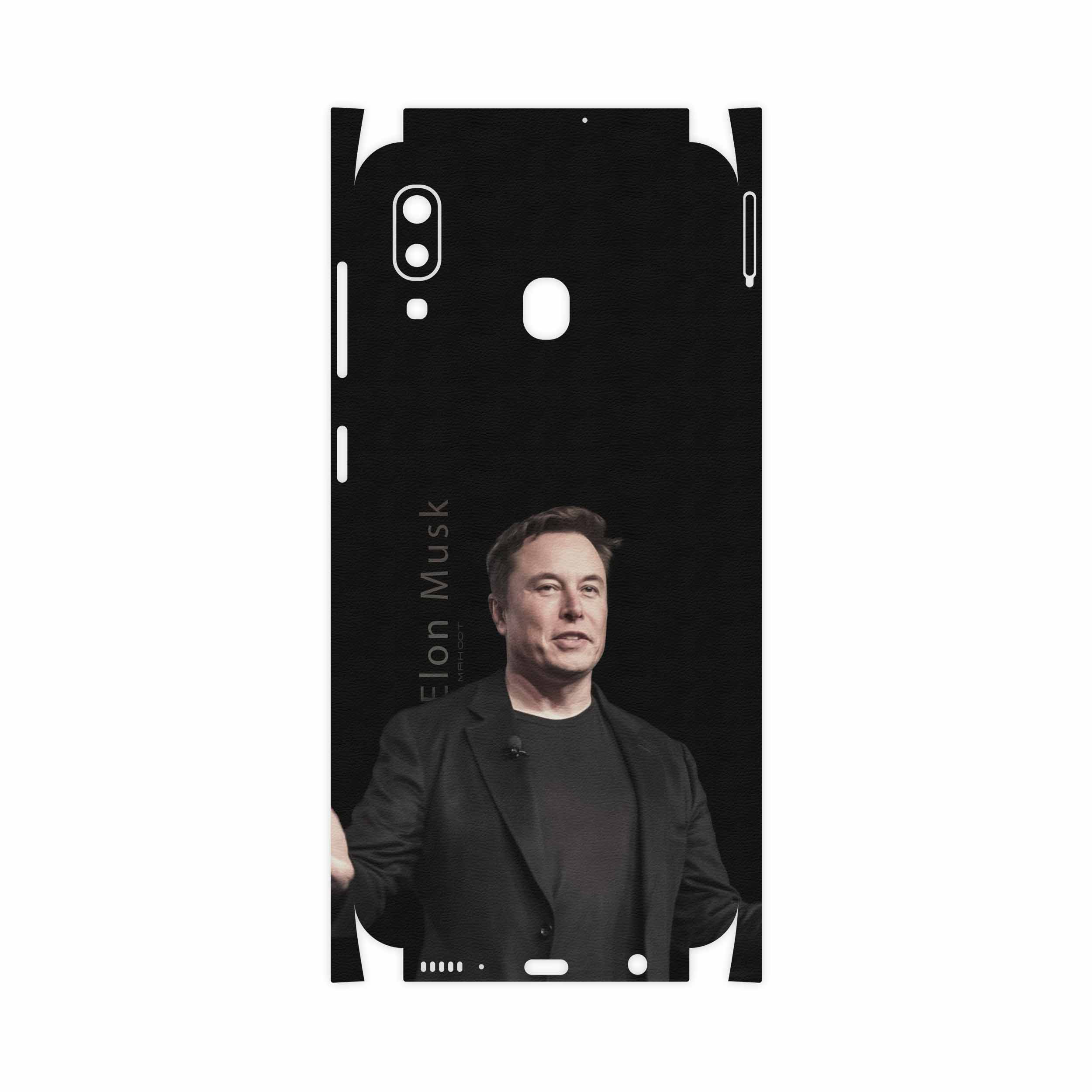 برچسب پوششی ماهوت مدل Elon Musk-FullSkin مناسب برای گوشی موبایل سامسونگ Galaxy A30