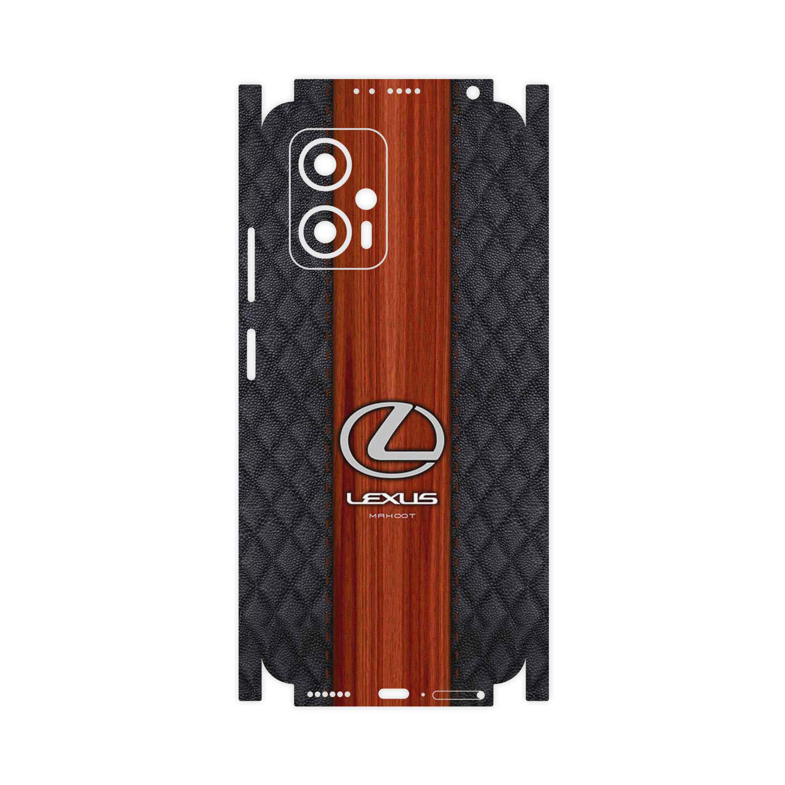 برچسب پوششی ماهوت مدل Lexus_Logo-FullSkin مناسب برای گوشی موبایل شیائومی Poco X4 GT