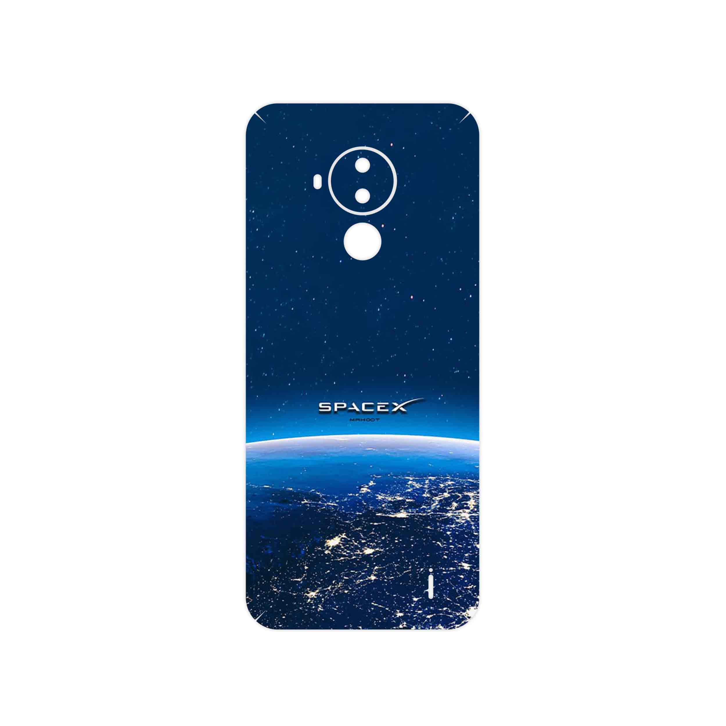 برچسب پوششی ماهوت مدل Space X مناسب برای گوشی موبایل نوکیا C30
