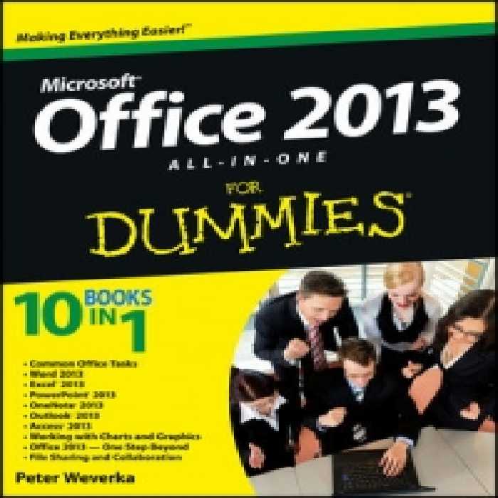 خرید و دانلود نسخه کامل کتاب Office 2013 All-In-One For Dummies