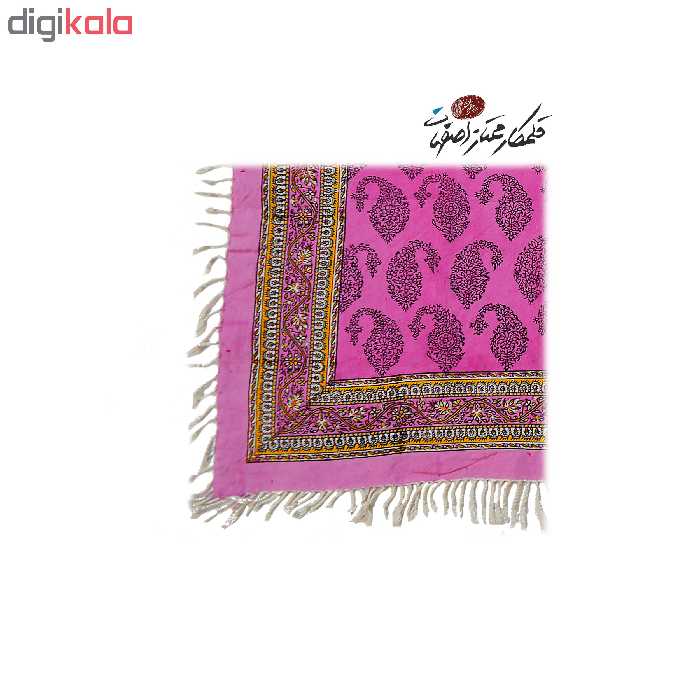 رومیزی قلمکار ممتاز اصفهان اثر عطريان طرح پته مدل G215