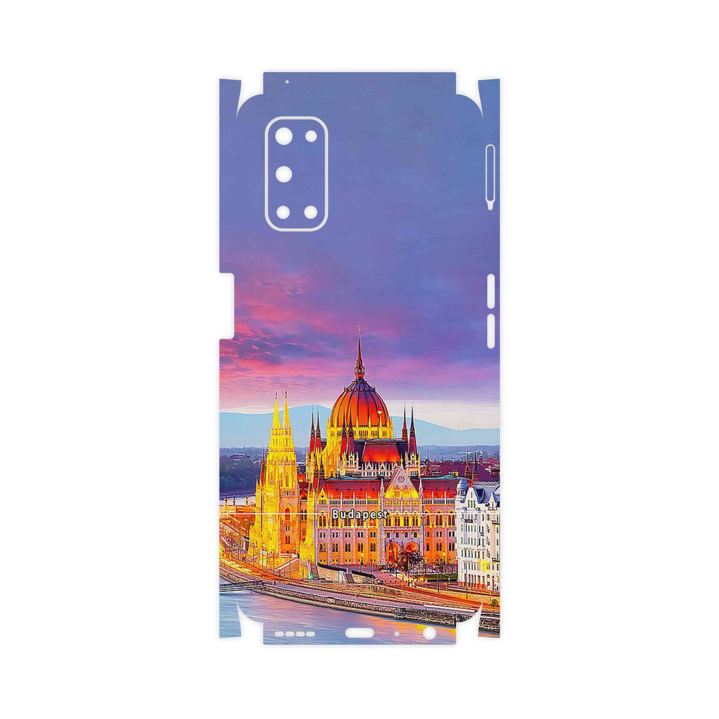 برچسب پوششی ماهوت مدل City of Budapest-FullSkin مناسب برای گوشی موبایل ریلمی 7 5G
