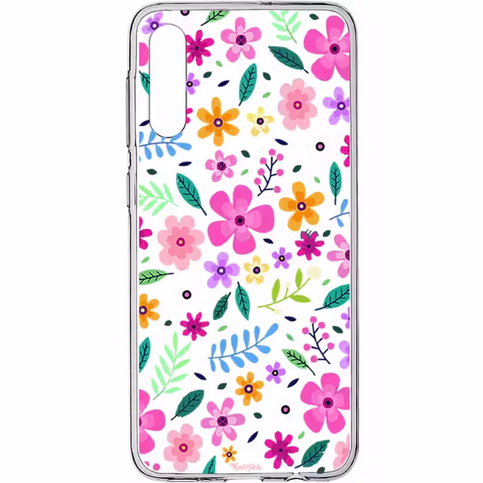 کاور طرح گل مناسب برای گوشی موبایل سامسونگ Galaxy A50