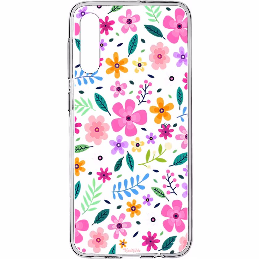کاور طرح گل مناسب برای گوشی موبایل سامسونگ Galaxy A50