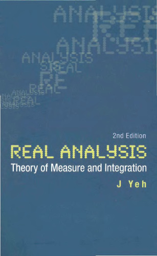 خرید و دانلود نسخه کامل کتاب Real analysis: Theory of measure and integration
