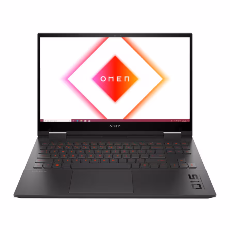 لپ تاپ اچ پی 15 اینچی مدل OMEN 15t EK000 - 4B با پردازنده Core i7 10750H، رم 32GB، حافظه 1TB SSD و گرافیک 4GB 1650 Ti