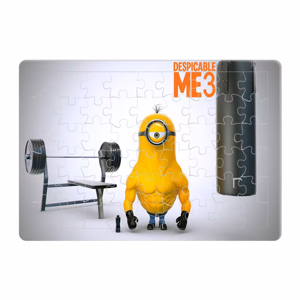 پازل 54 تکه طرح مینیون ها مدل P636