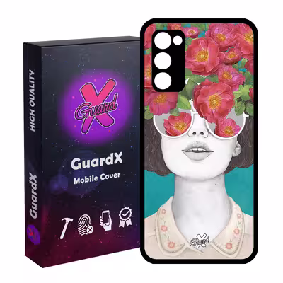 کاور گارد ایکس طرح Girl مدل Glass10148 مناسب برای گوشی موبایل سامسونگ Galaxy S20 FE