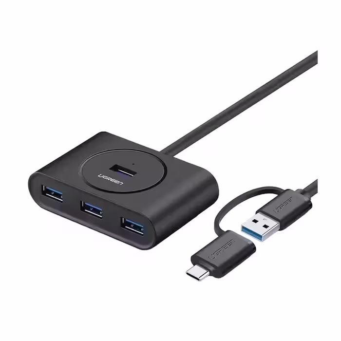 هاب 4 پورت USB 3.0 یوگرین مدل CR113 کد 40850