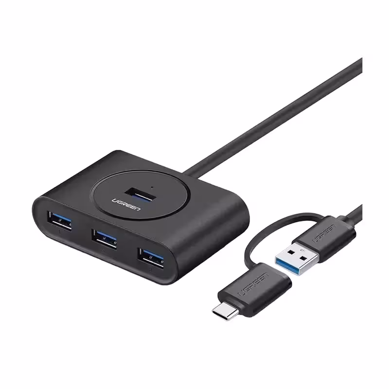 هاب 4 پورت USB 3.0 یوگرین مدل CR113 کد 40850