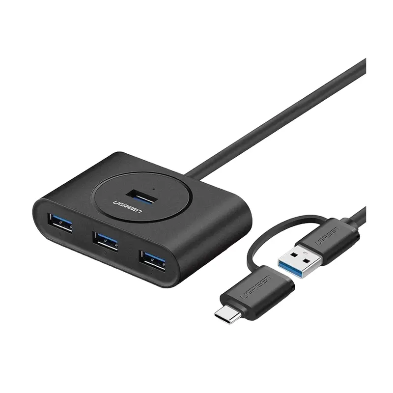 هاب 4 پورت USB 30 یوگرین مدل CR113 کد 40850