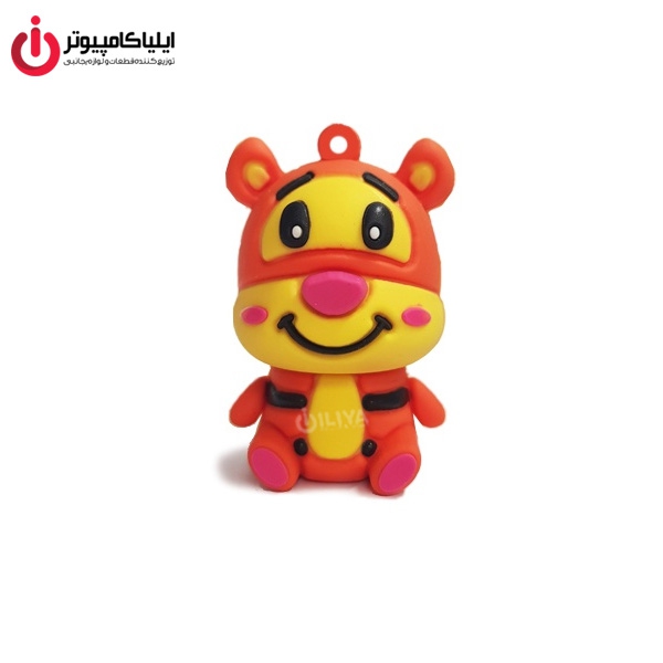 فلش مموری عروسکی کینگ فست مدل TI-11 طرح ببر ظرفیت 32 گیگابایت