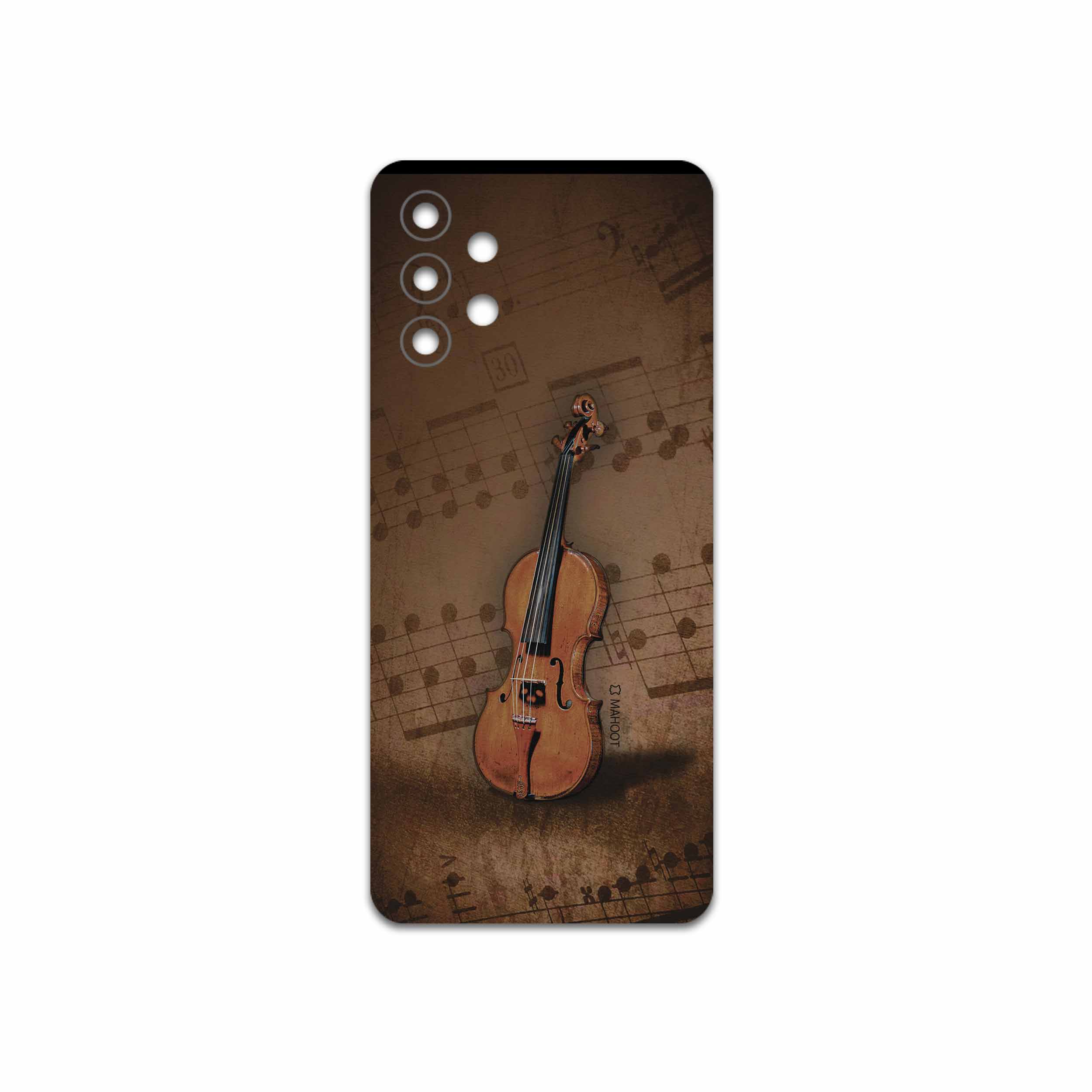 برچسب پوششی ماهوت مدل Violin-Instrument مناسب برای گوشی موبایل سامسونگ Galaxy A32 4G
