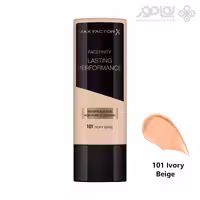 کرم پودر تیوپی مکس فکتور شماره 101 رنگ IVORY BEIGE حجم 35 میل